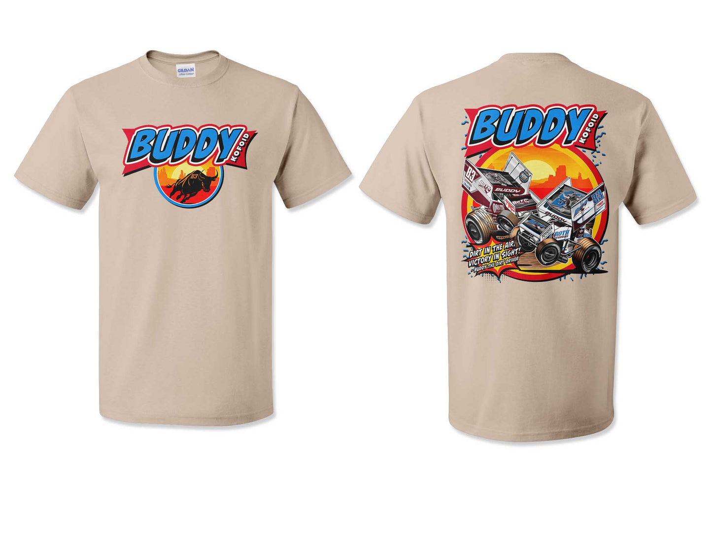 Buddy The Dirt Driver Adult T