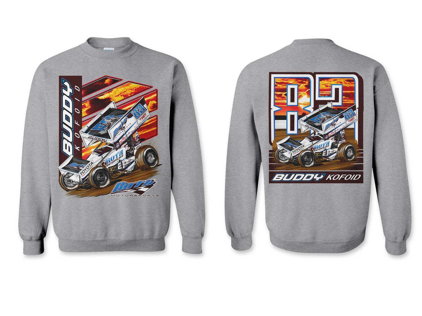 Retro Midweight Crewneck Sweatshirt