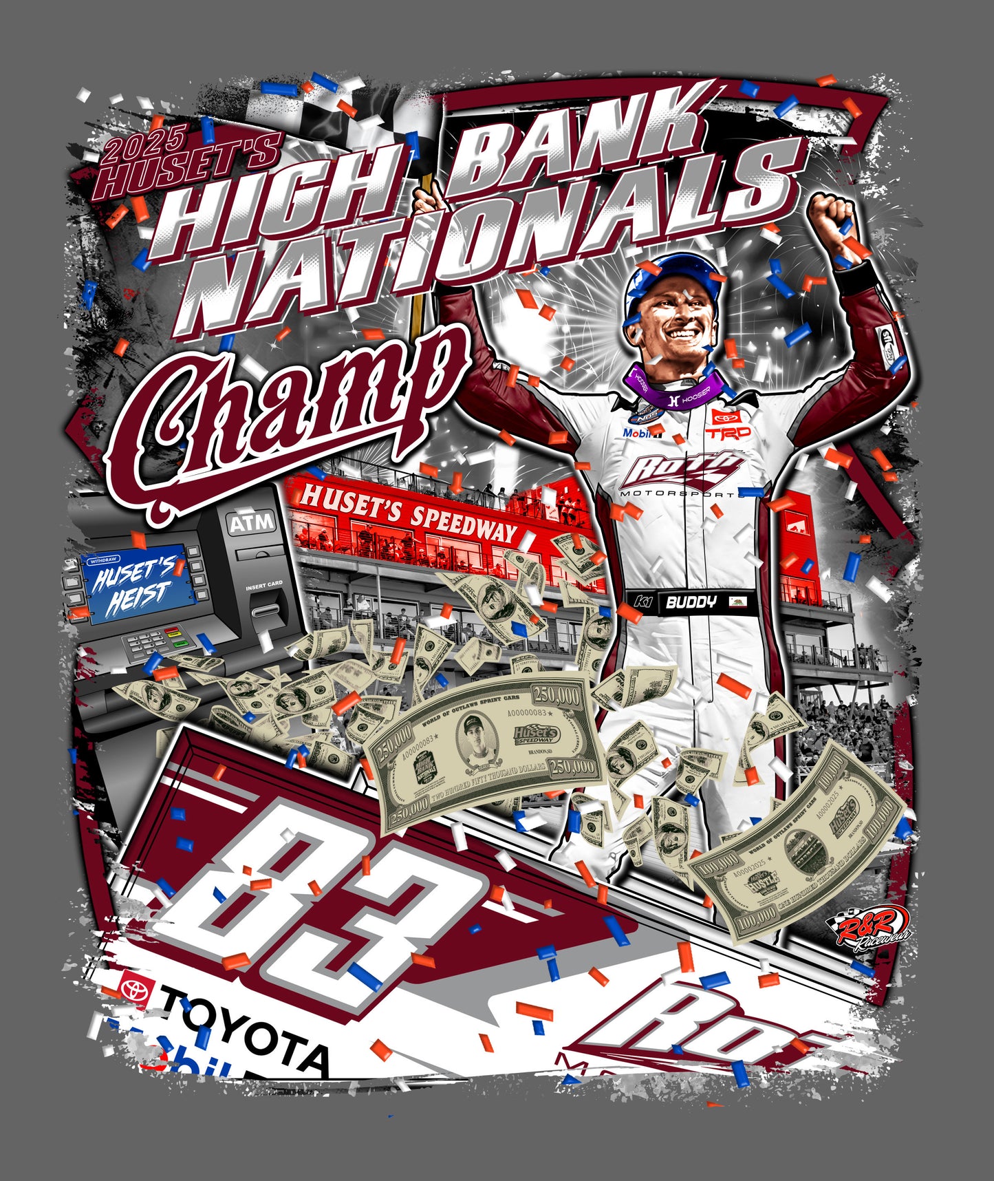 Huset’s Heist Decal