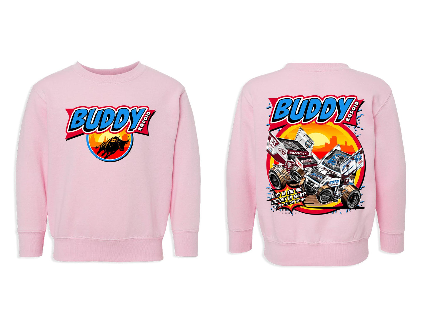 Buddy The Dirt Driver Crew-Youth